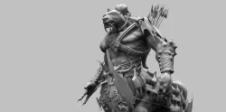 horse creature 3d model 3D model