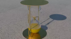 Hourglass 3D model