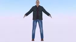Human  Low-poly  3D model