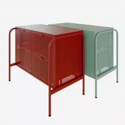 ikea nikkeby chest 4 drawers 3D model