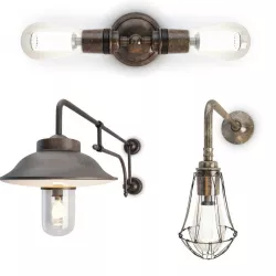 Industrial Wall Lamps 3D model