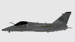 International AMX A-1M  Low-poly  3D model