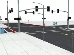 Intersection 3D model