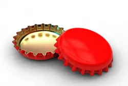 Iron bottle cap 3D model