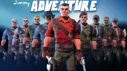 Jimmy adventure - Stylized character Low-poly  3D model