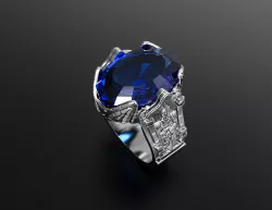 knight Ring 3D model