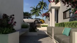 Landscape design on contours 4  scenes 3d max file 3D model