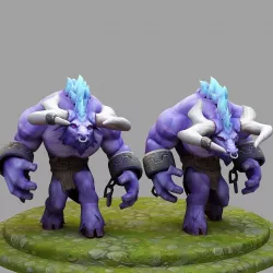 League Of Legends  Alistar 3D model