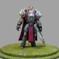 League Of Legends  Darius 3D model