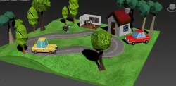 Low Poly Game assets Low-poly  3D model