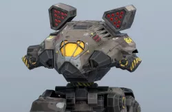 Lynx BattleMech Low-poly  3D model
