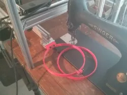 Machine embroidery hoops
