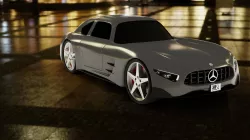 Mercedes 300 SL Modernization 2019 3D model