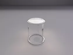 Middle Coffee Table Low-poly  3D model