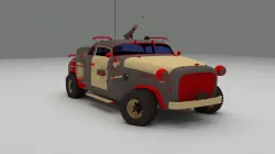 Military SUV SDVN-722 3D model