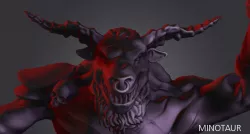 Minotaur 3D model