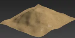 mountain sand 3D model