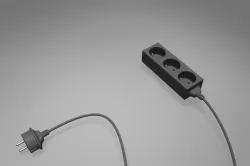 Multi Socket 3D Model 3D model