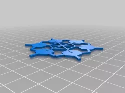 My Customized Blizzard of Unique Snowflakes