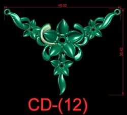 Necklace 3D model