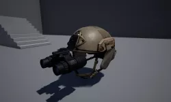 Night Vision Goggle Low-poly  3D model