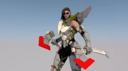 Nike VR AR Ready For Game Low-poly  3D model