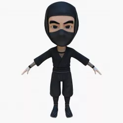 Ninja 3D model