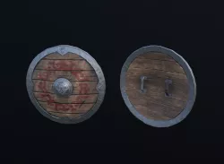 Nomad Shield Low-poly  3D model
