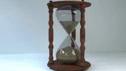 Old Hourglass  3D model