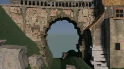 Old stone bridge 3D model