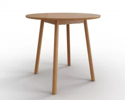 OPPLI Table bambou Low-poly  3D model
