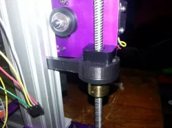 Ord Bot Hadron Z lift arm replacement for use with RobotDigg anti-backlash nut