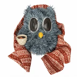 Owl autumn 3D model