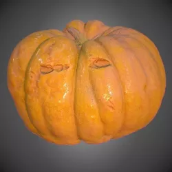 Pimpkin PBR Game Asset Low-poly  3D model
