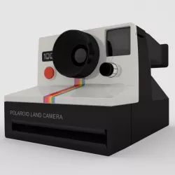 Polaroid 1000 Camera 3D model