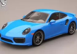 Porsche 3D model