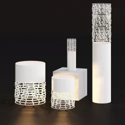 Pvc chandelier 3D model