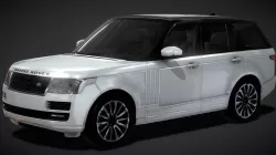 Range Rover Vogue SUV 3D Model Low-poly  3D model