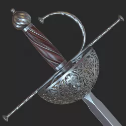 Rapier 3D model