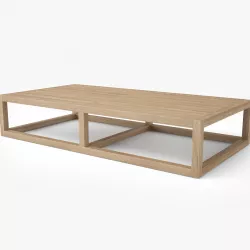 Restoration Hardware Aviara Teak Coffee Table 3D model