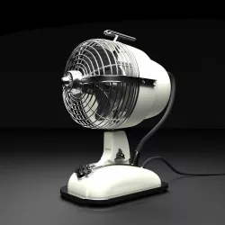 retro fan 3D model