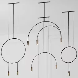 Revolta Pendant Lights 3D model
