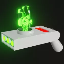 Rick Sanchez portal gun 3D model