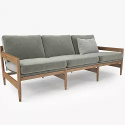 Roda ROAD 143 Sofa 3D Model 3D model