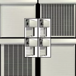 Roll shutter systems 3D model