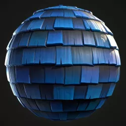 Roof TIle Stylized Hand Painted Textures Texture