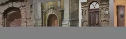 set of old decaying doors and gates 3D Model Collection