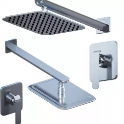 Shower system Devit Katarina 37525148 3D model