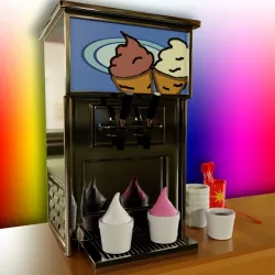 Soft Serve Ice Cream Machine 3D model