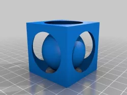SPHERE INSIDE A CUBE
